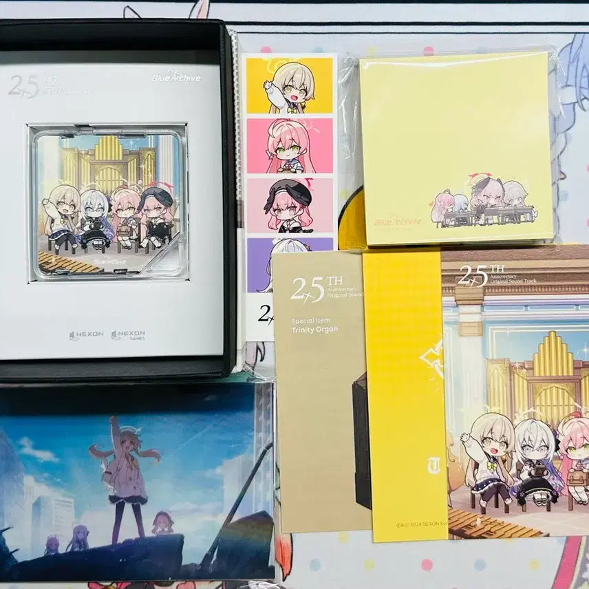 [BUNJANG] Blue Archive 2.5th Anniversary OST CD Album Package / 블루아카이브 2.5주년 기념 OST CD 앨범 패키지 코하루/하나코/아즈사/히후미