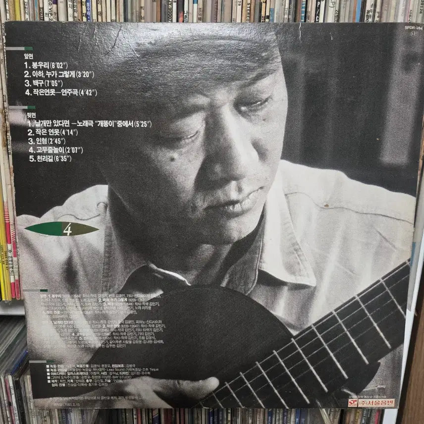 [BUNJANG] Kim Min Ki 1993 First Press LP Record / (초판 1993년)김민기 lp판