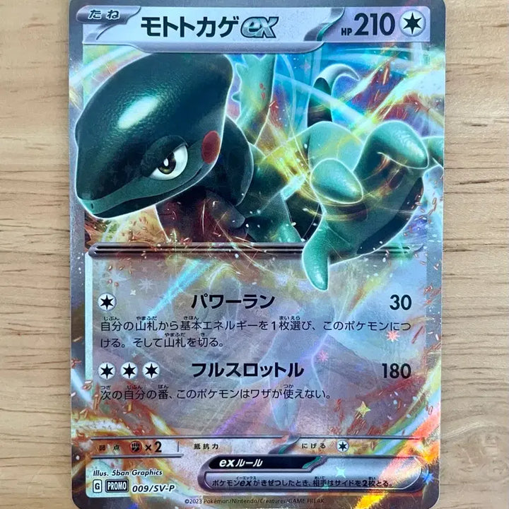 [BUNJANG] Pokemon Card Motoma EX Promo 009/SV-P (Japanese) / 일판 포켓몬카드 모토마 EX 프로모 009/SV-P