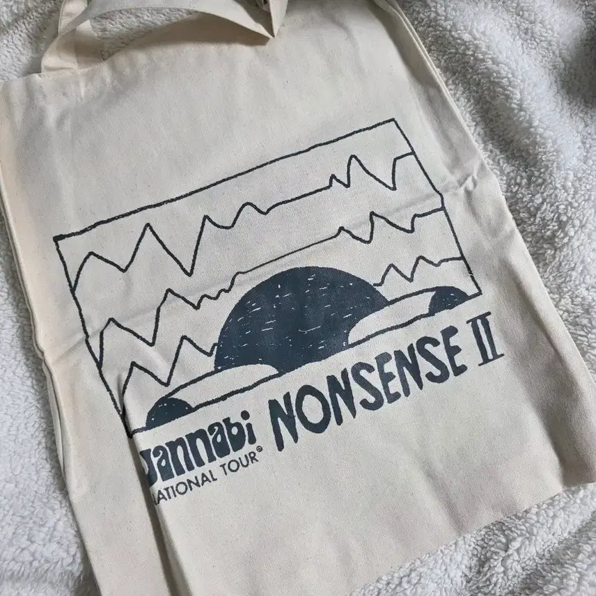[BUNJANG] Jannabi Nonsense 2 Tour Eco Bag / 잔나비 넌센스2 투어 에코백