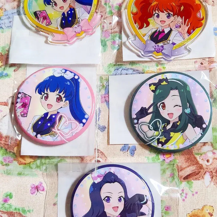 [BUNJANG] Dear My Future 15th Anniversary Marukuji Acrylic Keyring &amp; Can Badge (Sealed) / [미개봉] 디어마이퓨처 마루쿠지 캔뱃지 키링