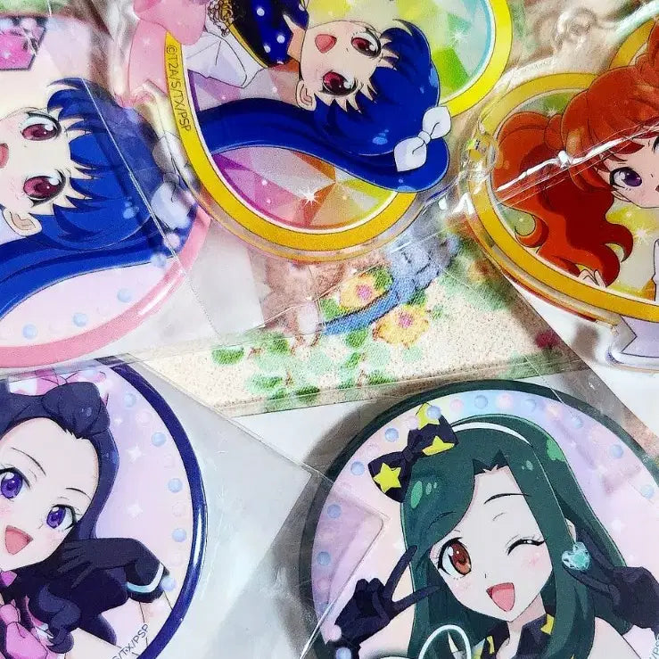 [BUNJANG] Dear My Future 15th Anniversary Marukuji Acrylic Keyring &amp; Can Badge (Sealed) / [미개봉] 디어마이퓨처 마루쿠지 캔뱃지 키링