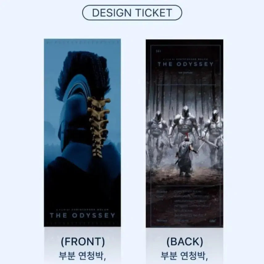 [BUNJANG] Odyssey TTT Poster / [안전포장] 오디세이 ttt
