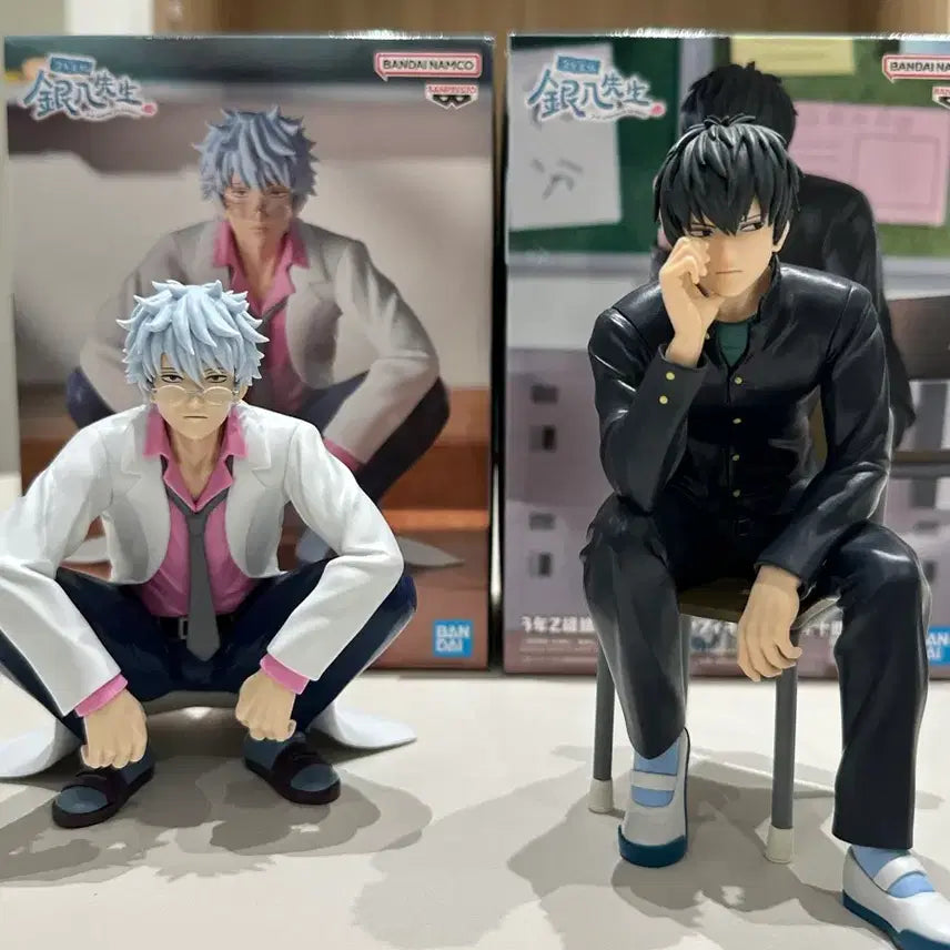 [BUNJANG] Gintama 3Z Desk Figure Set Gintoki, Hijikata / 은혼 3z 삼젯 데스크 피규어 긴토키, 히지카타