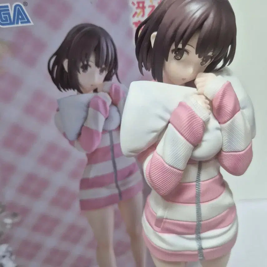 [BUNJANG] How to Raise a Boring Girlfriend Kato Megumi Pajamas Figure / 시원찮은 그녀의 육성방법 카토 메구미 피규어 방꾸 파자마 고전 미소녀
