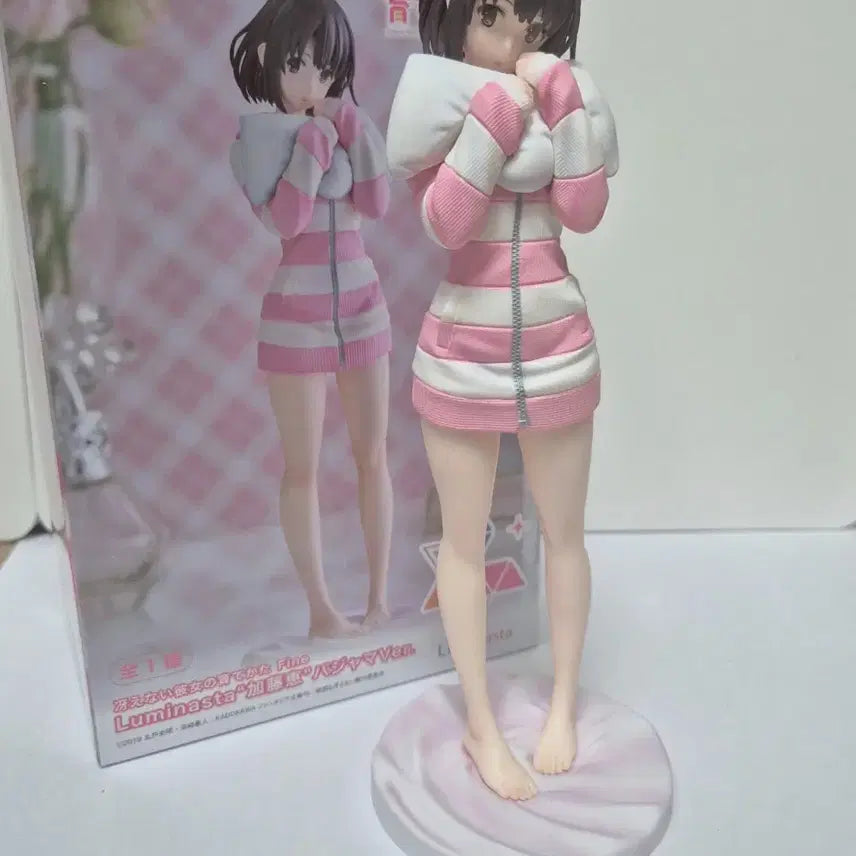 [BUNJANG] How to Raise a Boring Girlfriend Kato Megumi Pajamas Figure / 시원찮은 그녀의 육성방법 카토 메구미 피규어 방꾸 파자마 고전 미소녀