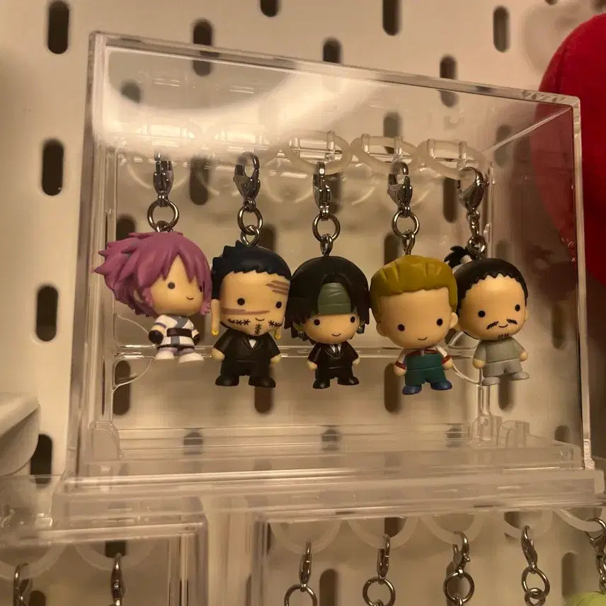 [BUNJANG] Hunter x Hunter Phantom Troupe Vol. 2 Gacha Keychain Full Set / 헌터헌터 메지루시 환영여단 vol.2 풀세트