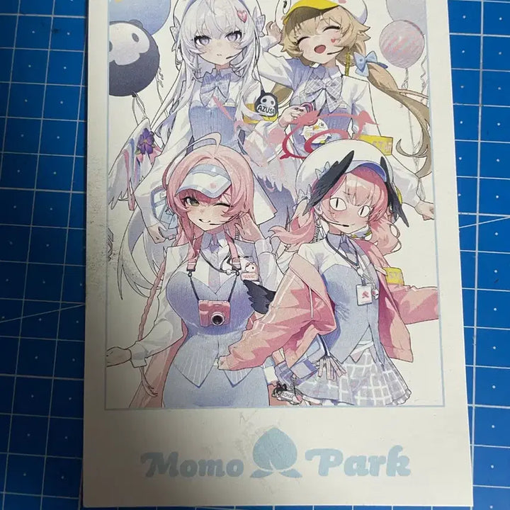 [BUNJANG] Blue Archive Momopark AGF POB Illustration Postcard / 블루아카이브 agf 모모파크 특전 일러스트 엽서 판매합니다