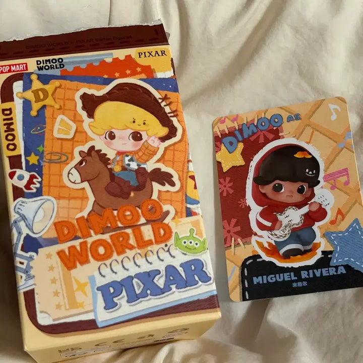 [BUNJANG] Pop Mart DIMOO World x Pixar Series - Coco Figure / [당일발송] 팝마트 디무 월드 x 픽사 시리즈 - 코코