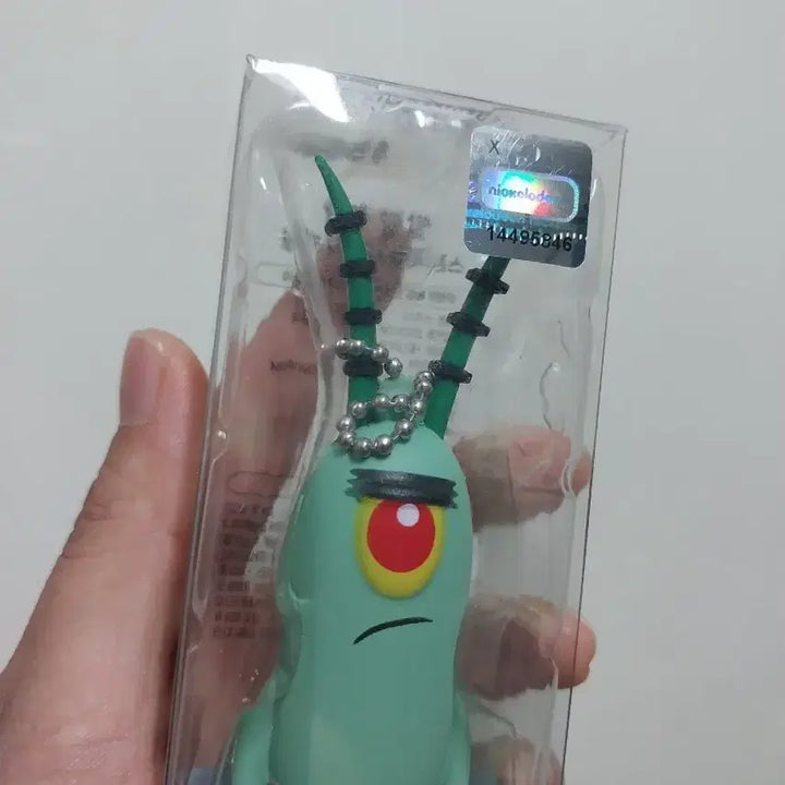 [BUNJANG] SpongeBob SquarePants Squishy Keychain / 말랑폭닥 스폰지밥 스퀴시키링