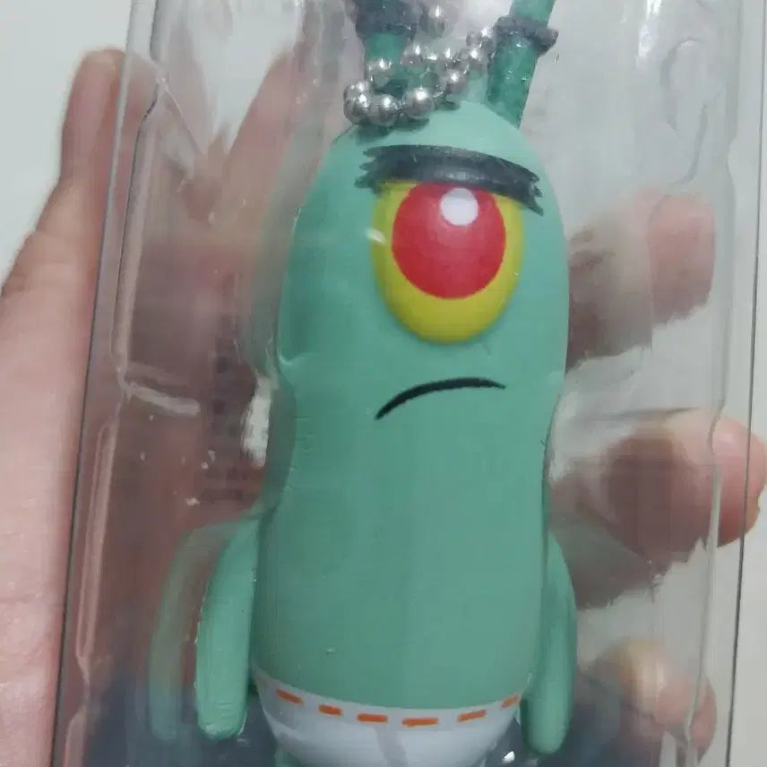[BUNJANG] SpongeBob SquarePants Squishy Keychain / 말랑폭닥 스폰지밥 스퀴시키링
