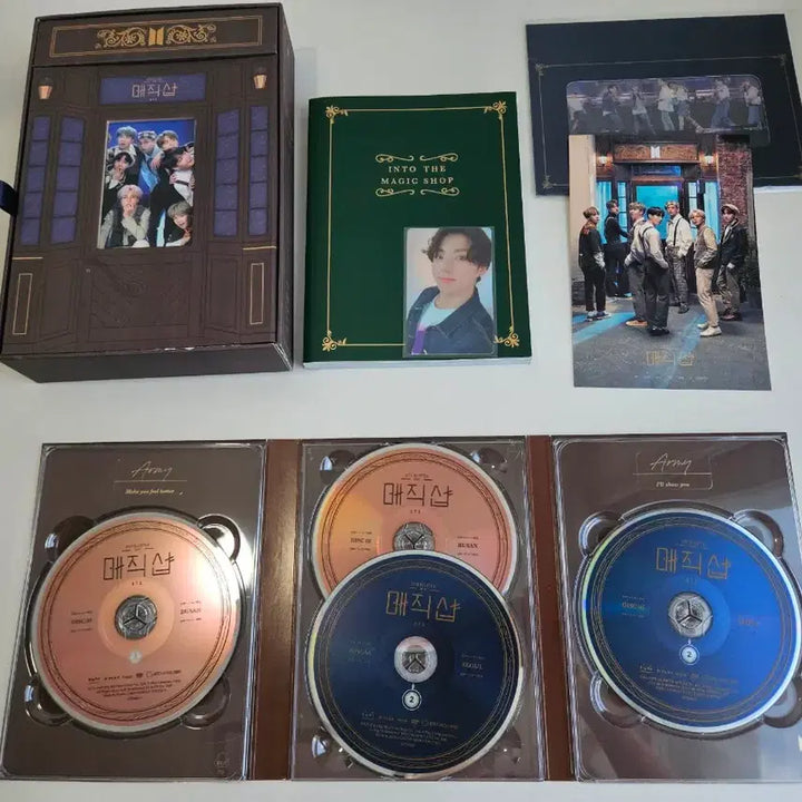 [BUNJANG] BTS Magic Shop DVD Jungkook Photocard / 매직샵 dvd 정국 포카 포함 방탄 bts 디비디