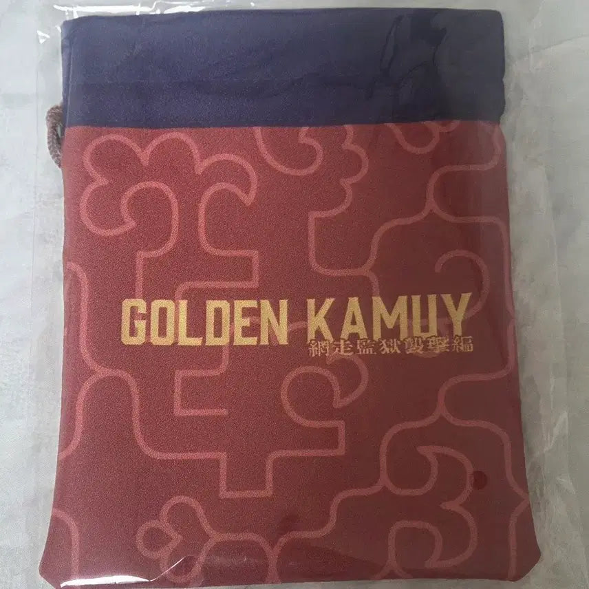 [BUNJANG] Golden Kamuy Movie: The First Prisoner Inkara Mat Design Pouch / 골든카무이 영화 아바시리감옥 습격편 인카라맛 디자인 파우치