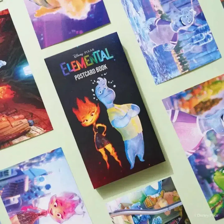[BUNJANG] Disney Pixar Inside Out Elemental Postcard Book / 인사이드아웃 엘리멘탈 디즈니 픽사 엽서북