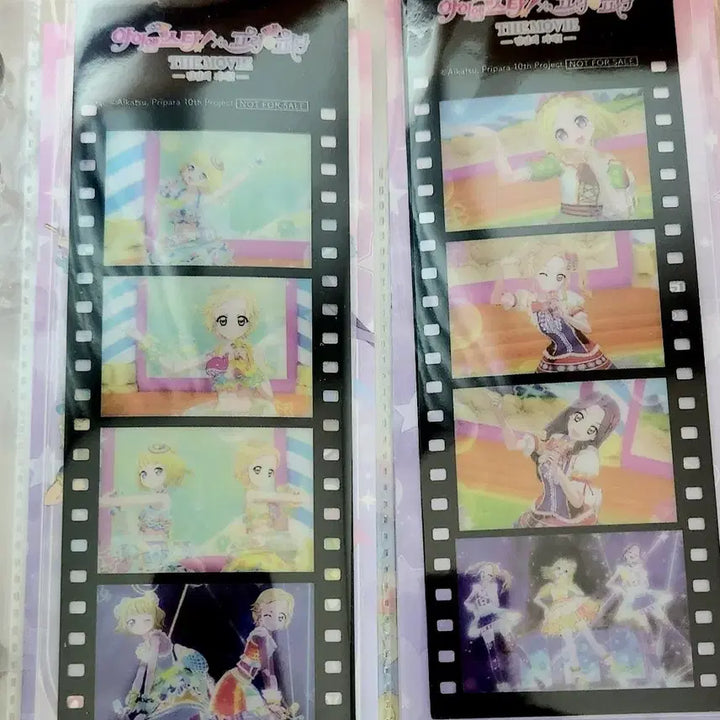 [BUNJANG] Aikatsu Stars! x Pripara Movie Collaboration Special Film Bundle Set / 스타파라 특전 필름 일괄 양도