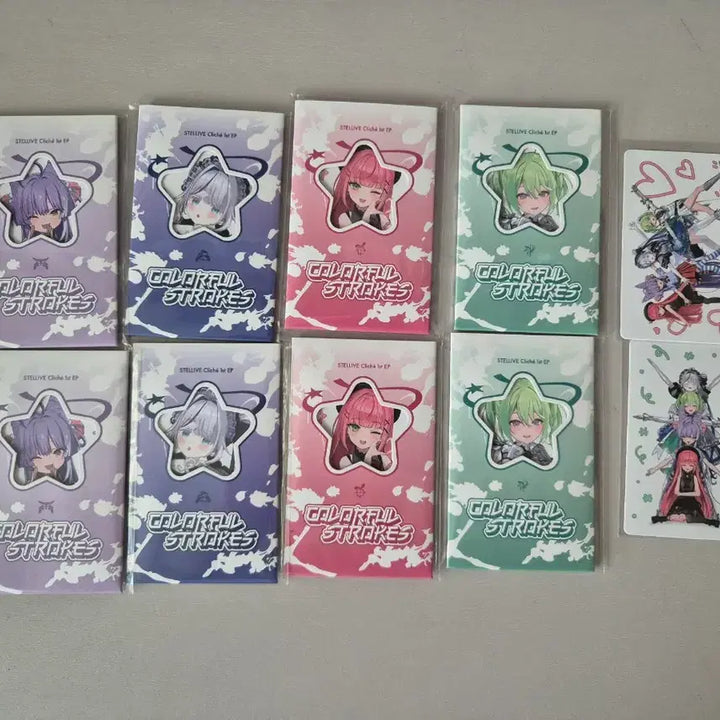[BUNJANG] Stellive Cliché Colorful Strokes Photocard / 스텔라이브 클리셰 Colorful Strokes 포카