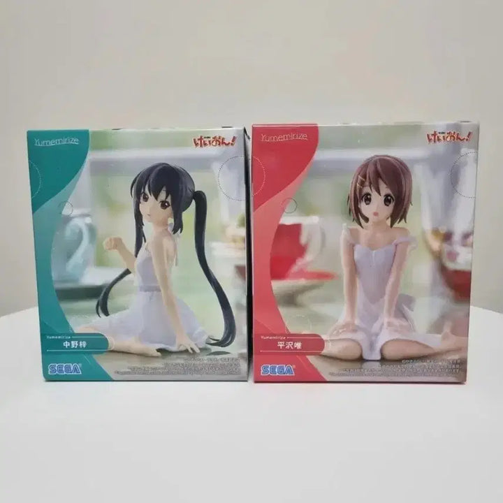 [BUNJANG] Sega K-On! Nakano Azusa &amp; Hirasawa Yui Yumemizraise Figure Set (Sealed) / [미개봉]세가 케이온 나카노 아즈사 히라사와 유이 유메미라이즈 피규어 세트