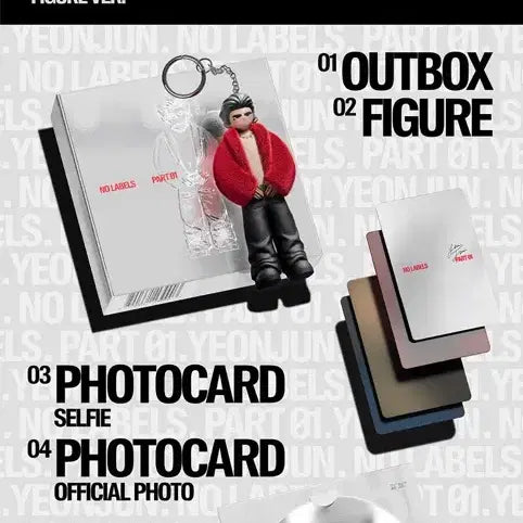 [BUNJANG] TXT Yeonjun NO_LABELS PART 01 Figure Version Album (Sealed) / 미개봉 연준 노레이블즈파트원 NO LABELS PART 01 피규어 버전 앨범