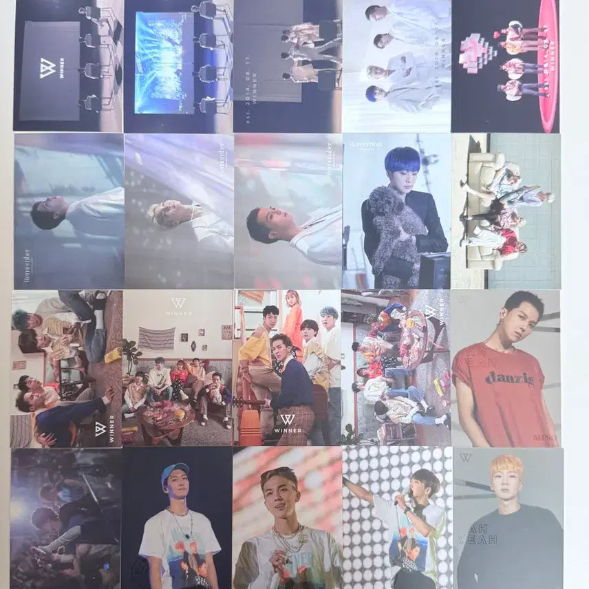 [BUNJANG] WINNER 6th Anniversary YG SELECT MD Photocard Set Bundle Set / 위너 6주년 기념 YG SELECT MD 포카 세트 일괄 양도