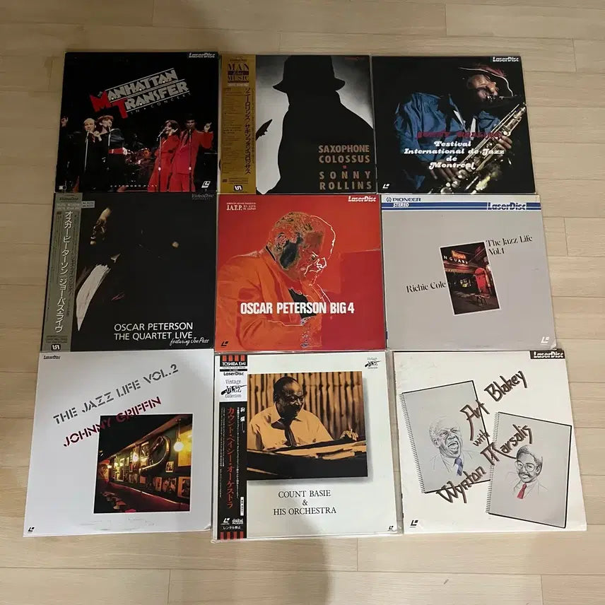 [BUNJANG] Jazz LaserDisc Collection (Approx. 60+ Discs) / 재즈 Jazz LP 컬렉션 60여장 정리합니다