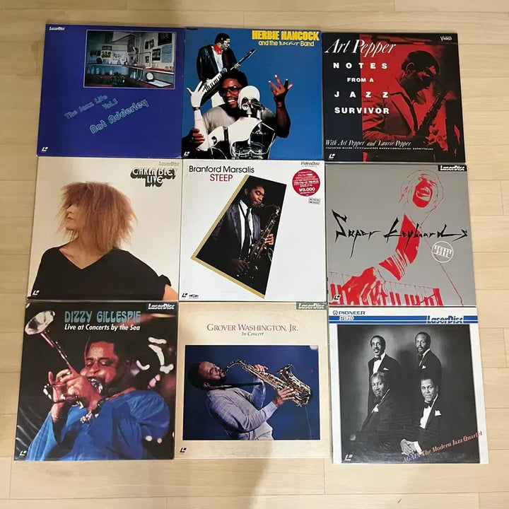 [BUNJANG] Jazz LaserDisc Collection (Approx. 60+ Discs) / 재즈 Jazz LP 컬렉션 60여장 정리합니다