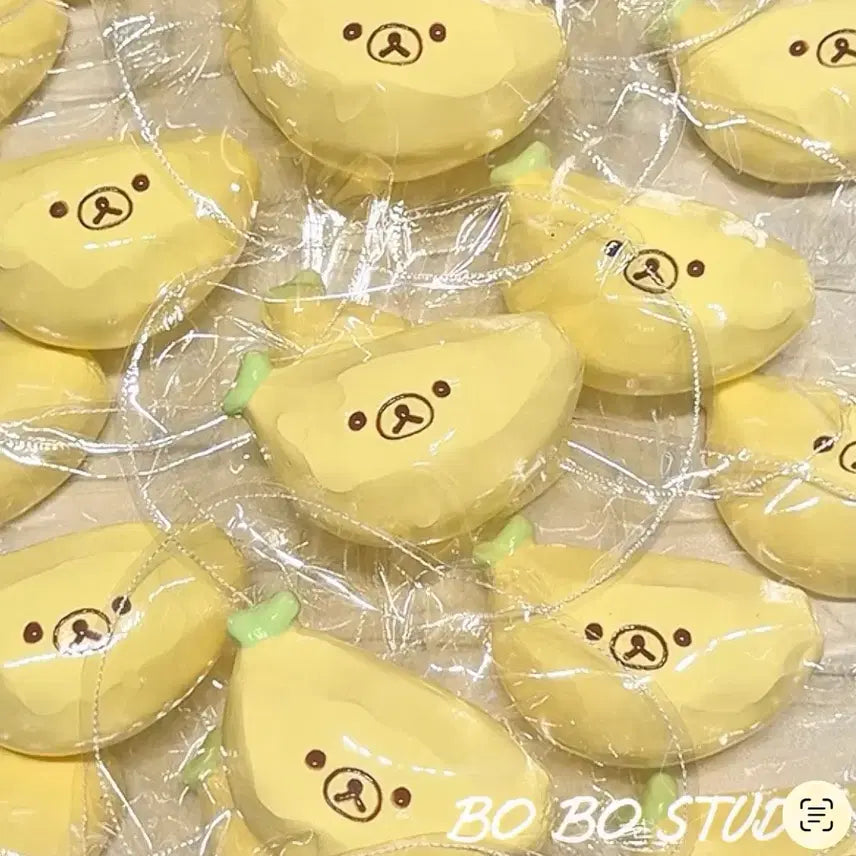 [BUNJANG] Banana Kuma Full Banana Handmade Squishy Keychain / 바나나쿠마 통바나나 수제말랑이  직구 리락말랑이