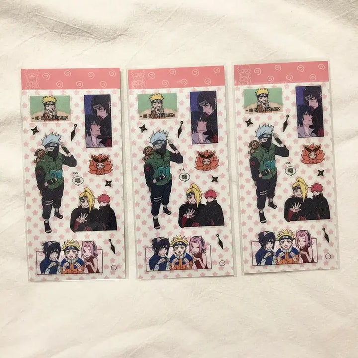 [BUNJANG] Naruto - Kakashi &amp; Sasuke - Sticker Set / 나루토 통판 스티커 원가양도 rg님 비공굿 카카시 사스케