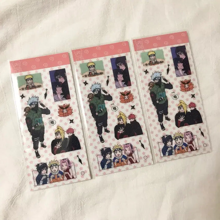 [BUNJANG] Naruto - Kakashi &amp; Sasuke - Sticker Set / 나루토 통판 스티커 원가양도 rg님 비공굿 카카시 사스케