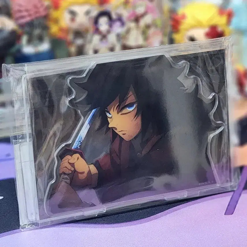[BUNJANG] Demon Slayer: Mugen Train Arc Giyu Tomioka Acrylic Standee / 귀멸의 칼날 무한성편 장면 그대로 아크릴 스탠드 피규어 토미오카 기유