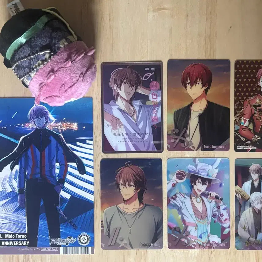 [BUNJANG] IDOLiSH7 Iori, Yamato, Sou, Toma, Torao, Touma Metal Card &amp; Mochi Mascot Bundle Set / 일괄) 아이나나 주르 토라오 토우마 위주 메탈카드 모찌마스 스가오 특전
