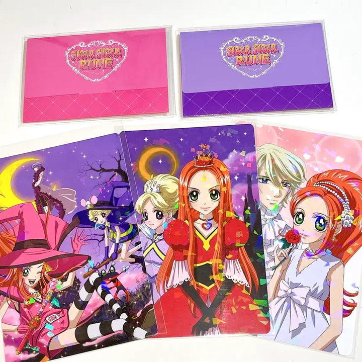 [BUNJANG] Sugar Sugar Rune Student ID Card, Postcard Set (Chocolat, Vanilla, Pierre, Tunique Cafe Pop-up) / 최저가) 슈가슈가룬 학생증 증사+엽서 쇼콜라바닐라피에르 투니크카페 팝업