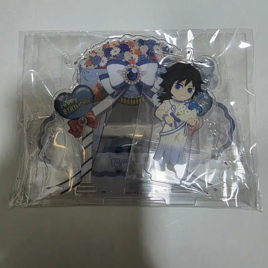 [BUNJANG] Demon Slayer Kimetsu no Yaiba 2026 Birthday Diorama Acrylic Stand Tomioka Giyu / 귀멸의 칼날 귀칼 2026 생일 디오라마 아크릴 스탠드 토미오카 기유