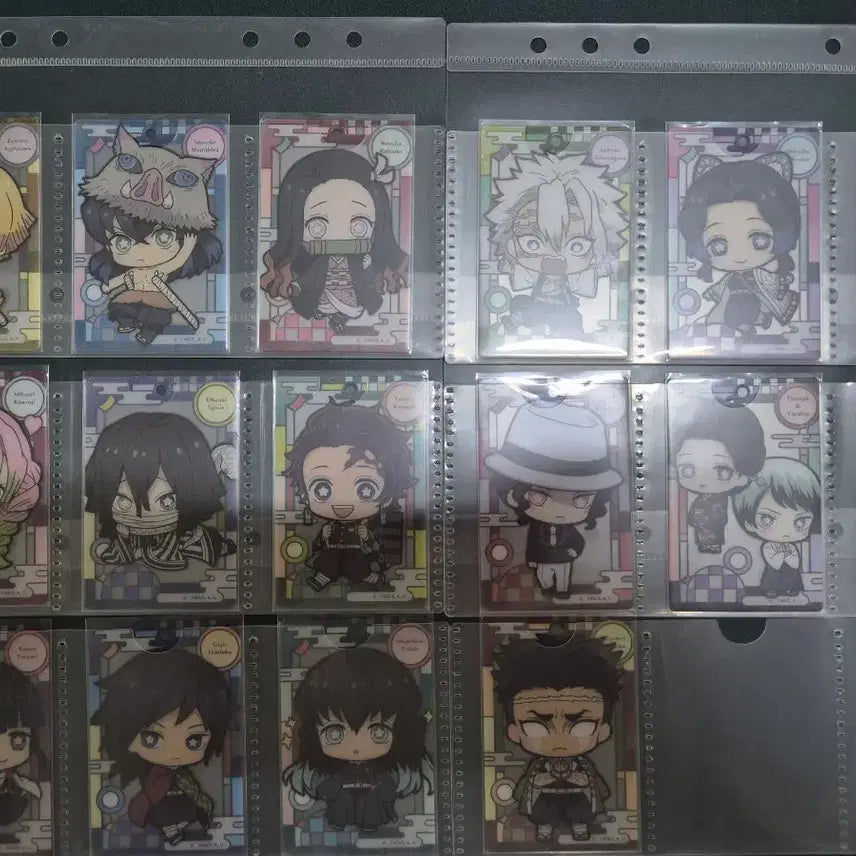 [BUNJANG] Demon Slayer SD Version Clear Card Set / 귀멸의칼날 SD버전 클리어카드 세트