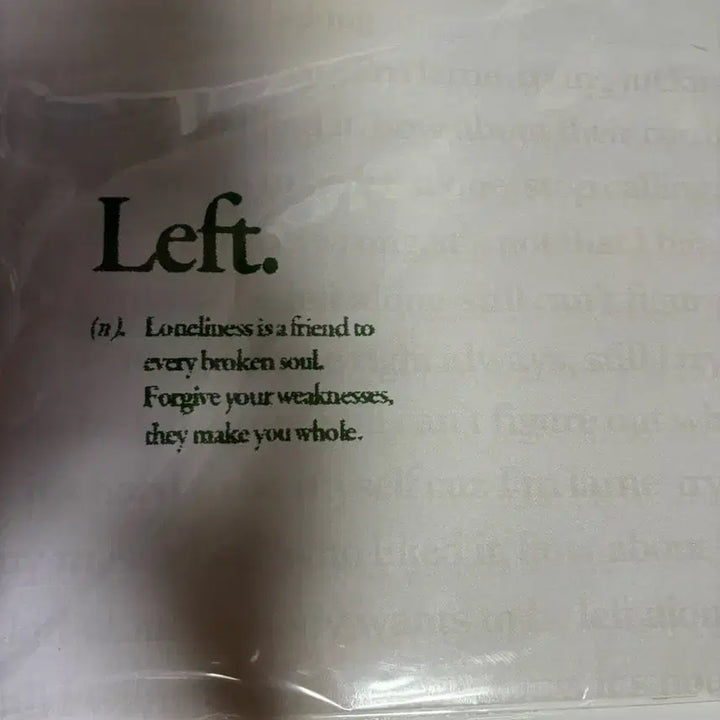 [BUNJANG] HA:TFELT Wonder Girls Yeeun Left LP / 핫펠트 원더걸스 예은 Left Lp