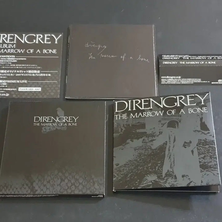 [BUNJANG] Dir en grey The Marrow of a Bone Limited Edition (2CD) Digipak / 디르앙그레이 6집 앨범 THE MARROW OF A BONE 한정반