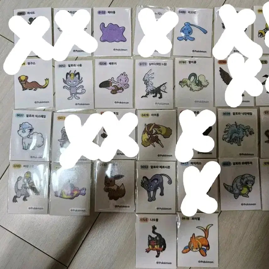 [BUNJANG] Pokemon Stickers Series 4 / 포켓몬 띠부씰 시즌4 판매 및 교환