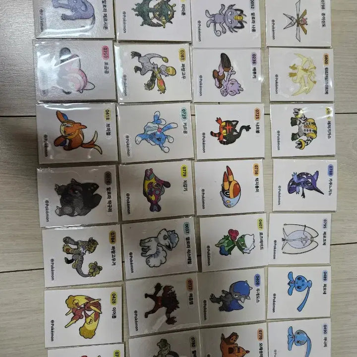 [BUNJANG] Pokemon Stickers Series 4 / 포켓몬 띠부씰 시즌4 판매 및 교환
