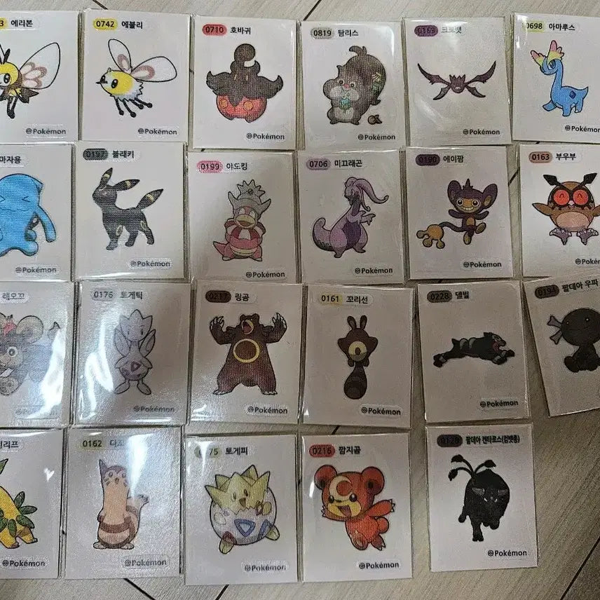[BUNJANG] Pokemon Ttibus Seal Series 3 / 포켓몬 띠부씰 시즌3 판매 및 교환