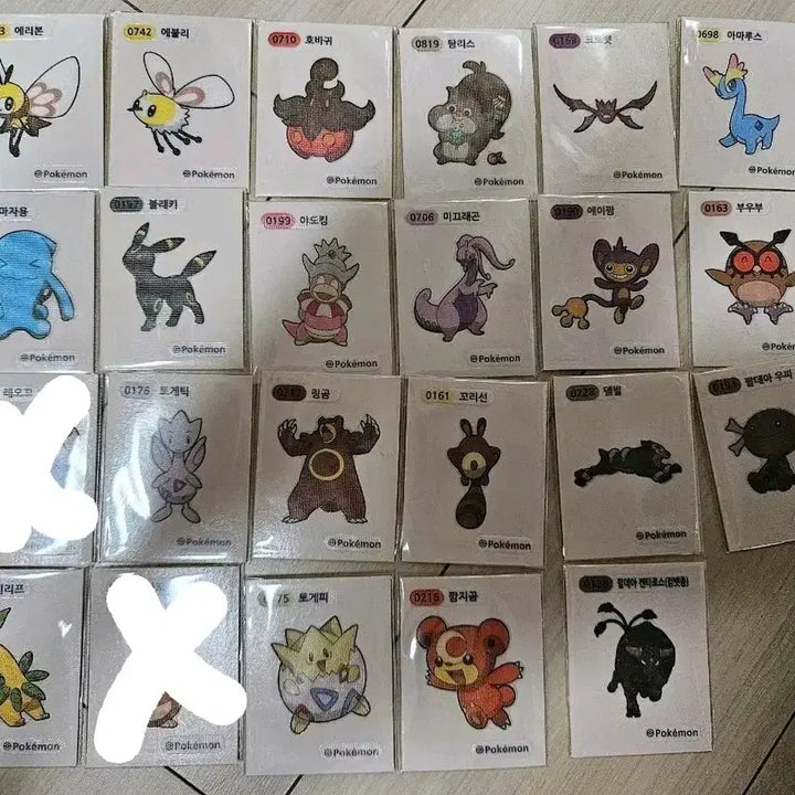 [BUNJANG] Pokemon Ttibus Seal Series 3 / 포켓몬 띠부씰 시즌3 판매 및 교환
