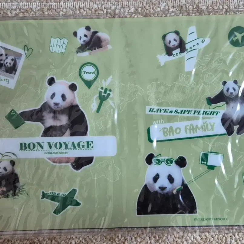 [BUNJANG] Fu Bao Passport Cover / (정가) 푸바오 여권 커버
