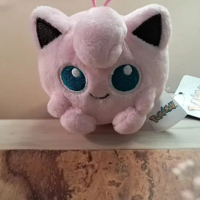 [BUNJANG] Pokemon Jigglypuff Plush Keychain / 포켓몬스터 "귀여운 푸린 인형 키링" (사은품 증정)