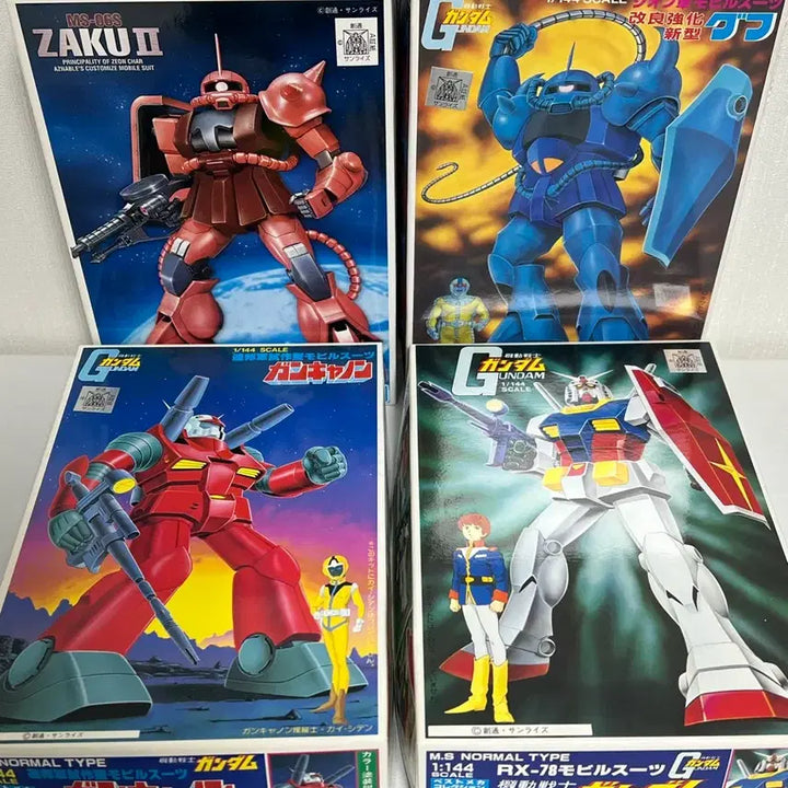 [BUNJANG] Bandai Gundam Plastic Model Kit - 4 Types / 반다이 건담 프라모델 4종