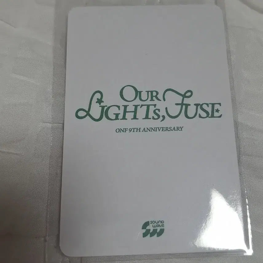 [BUNJANG] ONF Wyatt 9th Anniversary Dessert Photocard / 온앤오프 onf 9주년 디저트 포카 와이엇 판매