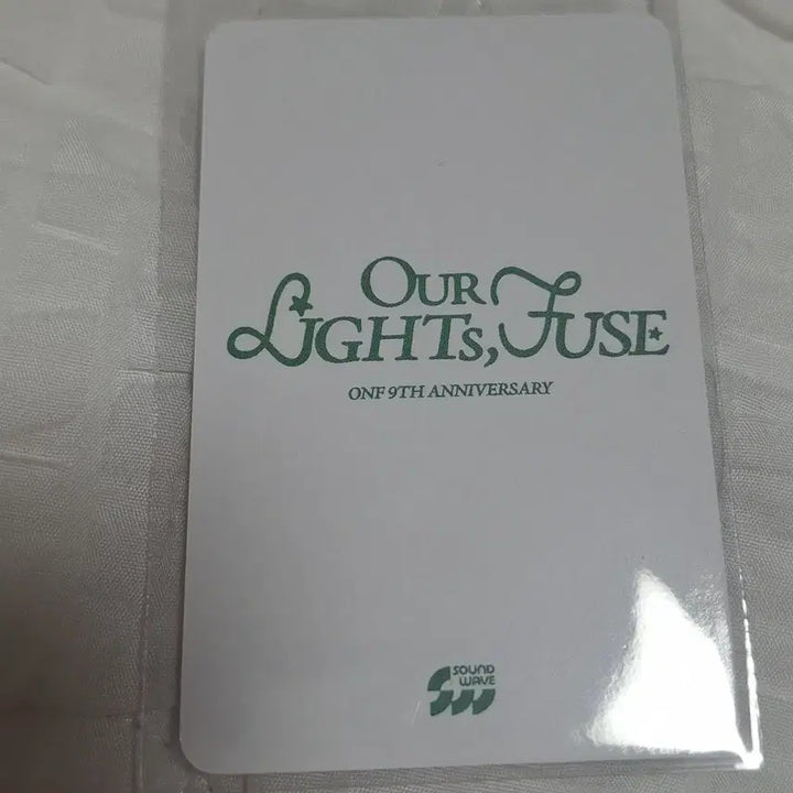 [BUNJANG] ONF Wyatt 9th Anniversary Dessert Photocard / 온앤오프 onf 9주년 디저트 포카 와이엇 판매