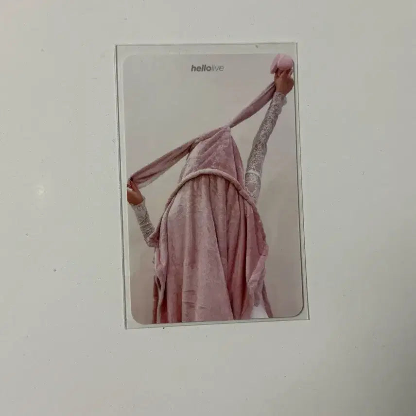 [BUNJANG] Miyau Narinn Hello Live Rabbit Blanket Photocard / 미야오 나린 헬로라이브 토끼담요 포카