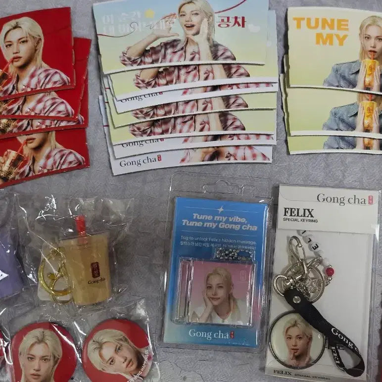 [BUNJANG] Stray Kids Felix Gongcha Goods Bundle / 공차 굿즈 모음(스트레이키즈-필릭스)