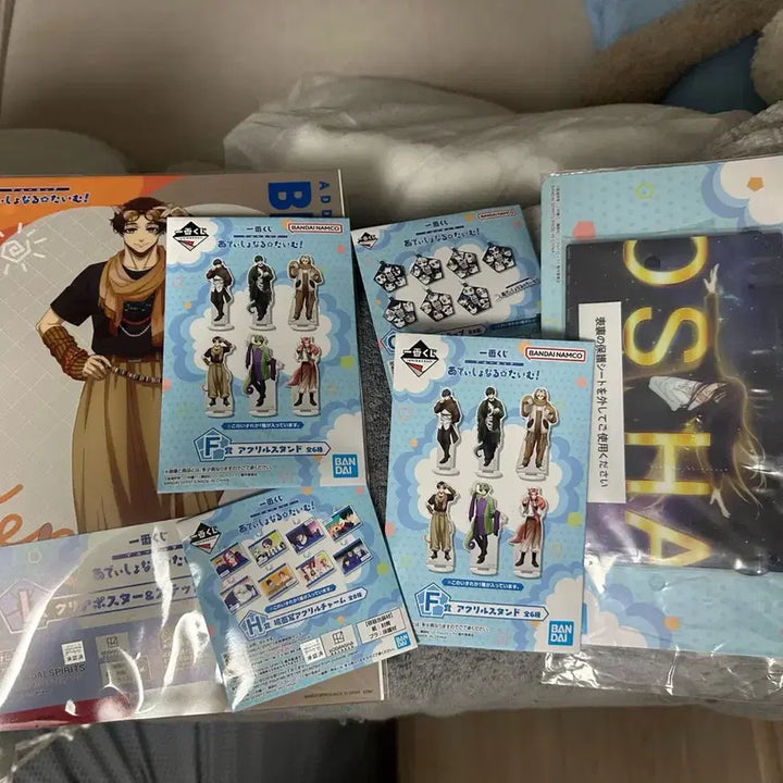 [BUNJANG] Blue Lock Kuji Hiori Yo Accel Stand &amp; Clear Poster Set / 블루록쿠지 하위샹 판매합니다