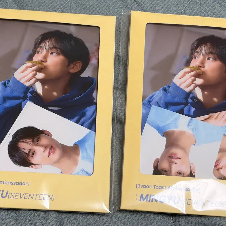 [BUNJANG] SEVENTEEN Mingyu "Issac Toast" Photocard / 세븐틴 민규 이삭토스트 포토카드