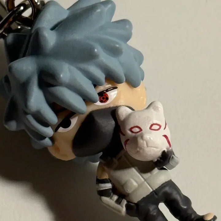 [BUNJANG] Naruto Kakashi Sharingan ANBU Classic Keychain / 나루토 카카시 사륜안 암부 고전 키링
