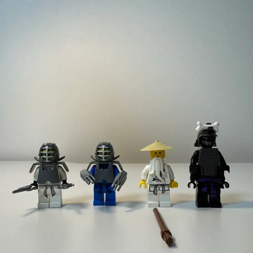 [BUNJANG] LEGO Ninjago Kendo Zane, Kendo Jay, Master Wu, Garmadon Minifigure Set / 레고 닌자고 켄도 쟌, 켄도 제이 , 마스터우 , 가마돈 세트